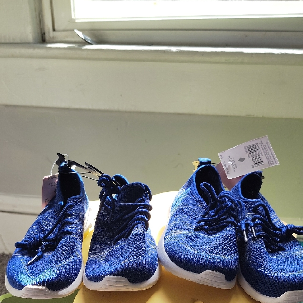Kids Blue Sneakers